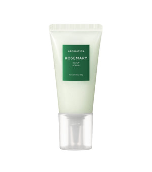 AROMATICA Rosemary Scalp Scrub 165g – Exfoliante Capilar Purificante con Sal del Mar Muerto