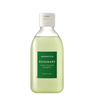 AROMATICA Rosemary Scalp Scaling Trial Kit – Set de Cuidado Capilar Anticaspa con Romero