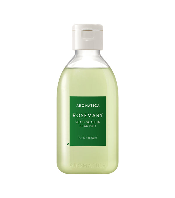 AROMATICA Rosemary Scalp Scaling Trial Kit – Set de Cuidado Capilar Anticaspa con Romero