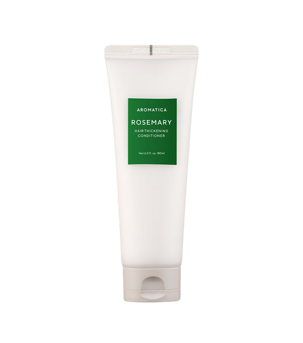 AROMATICA Rosemary Hair Thickening Conditioner Mini 180ml – Acondicionador Fortalecedor y Voluminizador con Romero