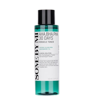 Some By Mi Aha-Bha-Pha 30 Days Miracle Toner 150ml – Tónico Facial Exfoliante Con Ácido Salicílico