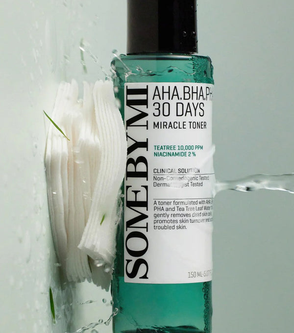 Some By Mi Aha-Bha-Pha 30 Days Miracle Toner 150ml – Tónico Facial Exfoliante Con Ácido Salicílico