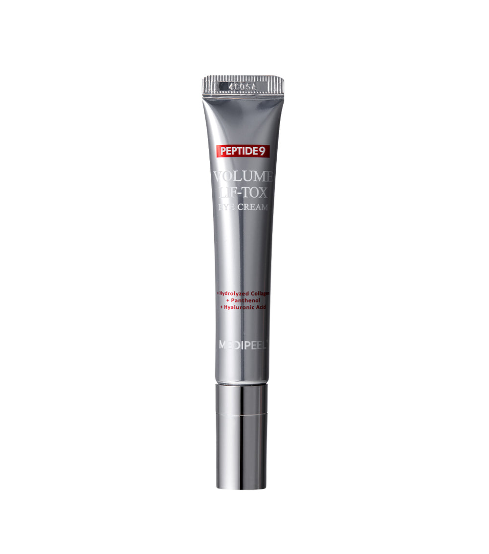 MEDI-PEEL Peptide 9 Volume Lif-Tox Eye Cream 20ml – Contorno de Ojos Reafirmante e Iluminador con 9 Péptidos
