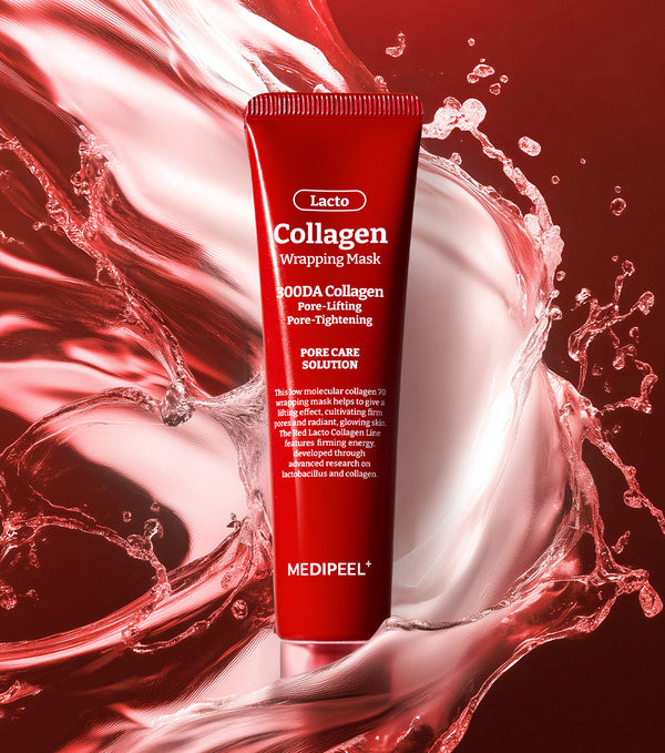 MEDI-PEEL Red Lacto Collagen Wrapping Mask 70ml – Mascarilla Peel-Off de Colágeno de Bajo Peso Molecular