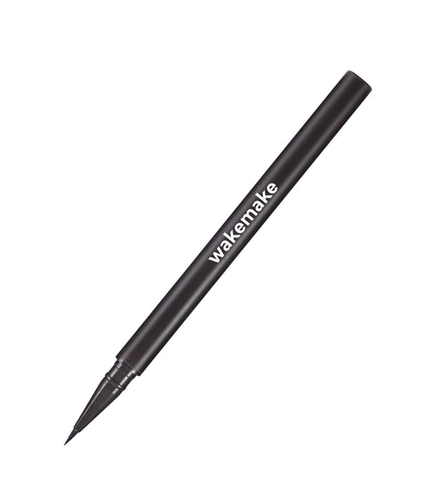 Wakemake Real Defining Brush Liner 0.5g – Delineador De Ojos Tipo Pincel Con Copolímeros De Acrilato