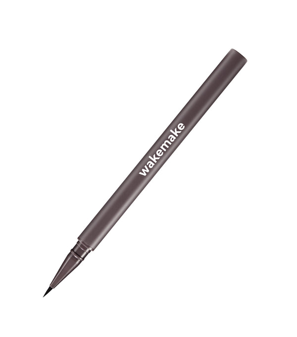Wakemake Real Defining Brush Liner 0.5g – Delineador De Ojos Tipo Pincel Con Copolímeros De Acrilato