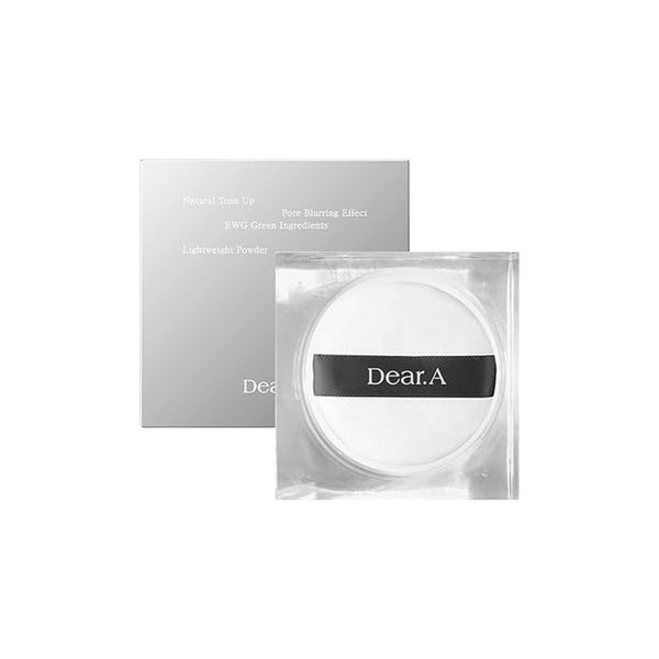 DEAR.A | Face Blur Finishing Powder 10g – Polvo Traslúcido Matificante con Sílice de Alta Pureza.