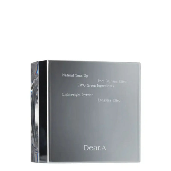 DEAR.A | Face Blur Finishing Powder 10g – Polvo Traslúcido Matificante con Sílice de Alta Pureza.
