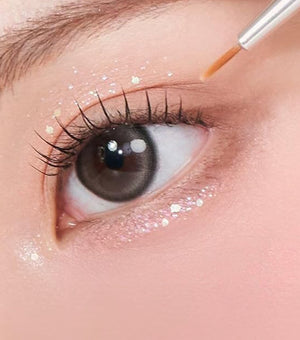 DEAR.A | Vegan Glitter Eyeshadow 4g 02 Sunbeam – Sombra de Ojos Líquida Iluminadora con Ácido Hialurónico y Glicerina.