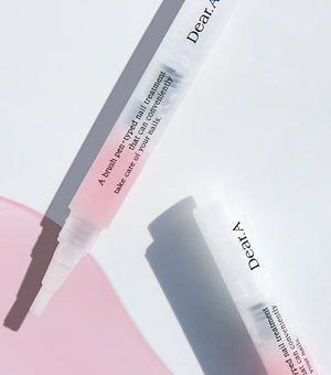 DEAR.A | Luminous Nail Essence 3g – Esencia Fortalecedora de Uñas con Aceite de Almendras Dulces y Biotina.