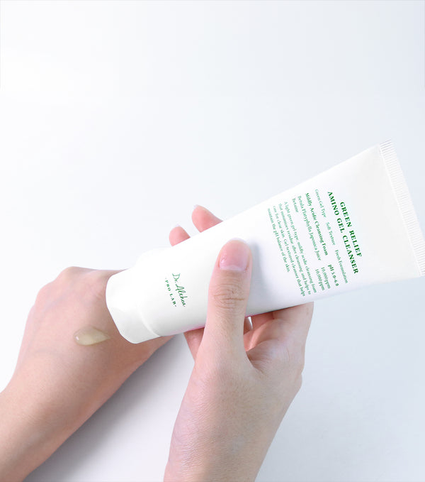 DR. ALTHEA | Green Relief Amino Gel Cleanser | 100ml | Gel Limpiador Facial Suave con Aminoácidos y Ácido Hialurónico