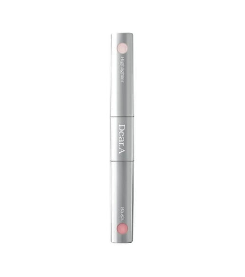 DEAR.A | Blush & Beam Dual Stick 8g – Rubor e Iluminador Dual con Ceramidas y Manteca de Karité.