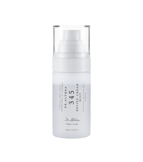 DR. ALTHEA | 345 Relief Cream Mist | 60ml | Bruma Facial en Crema Calmante con Agua de Arroz y Pantenol
