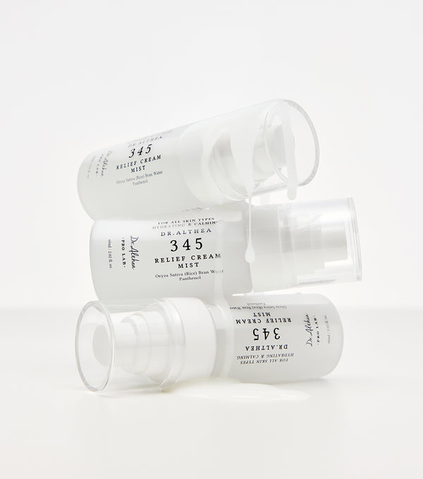 DR. ALTHEA | 345 Relief Cream Mist | 60ml | Bruma Facial en Crema Calmante con Agua de Arroz y Pantenol