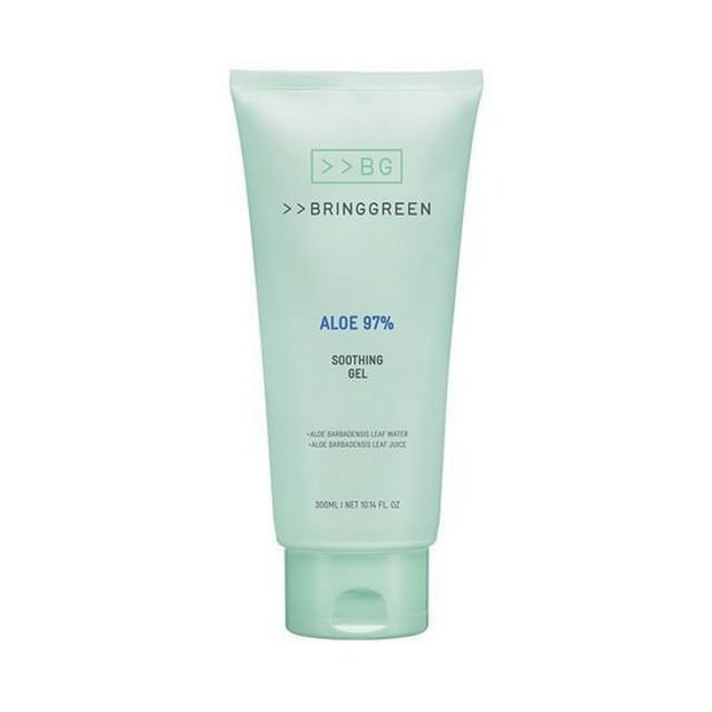 BRING GREEN | Aloe 97% Soothing Gel 300ml – Gel Hidratante y Calmante con Aloe Vera de Jeju.