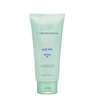 BRING GREEN | Aloe 97% Soothing Gel 300ml – Gel Hidratante y Calmante con Aloe Vera de Jeju.