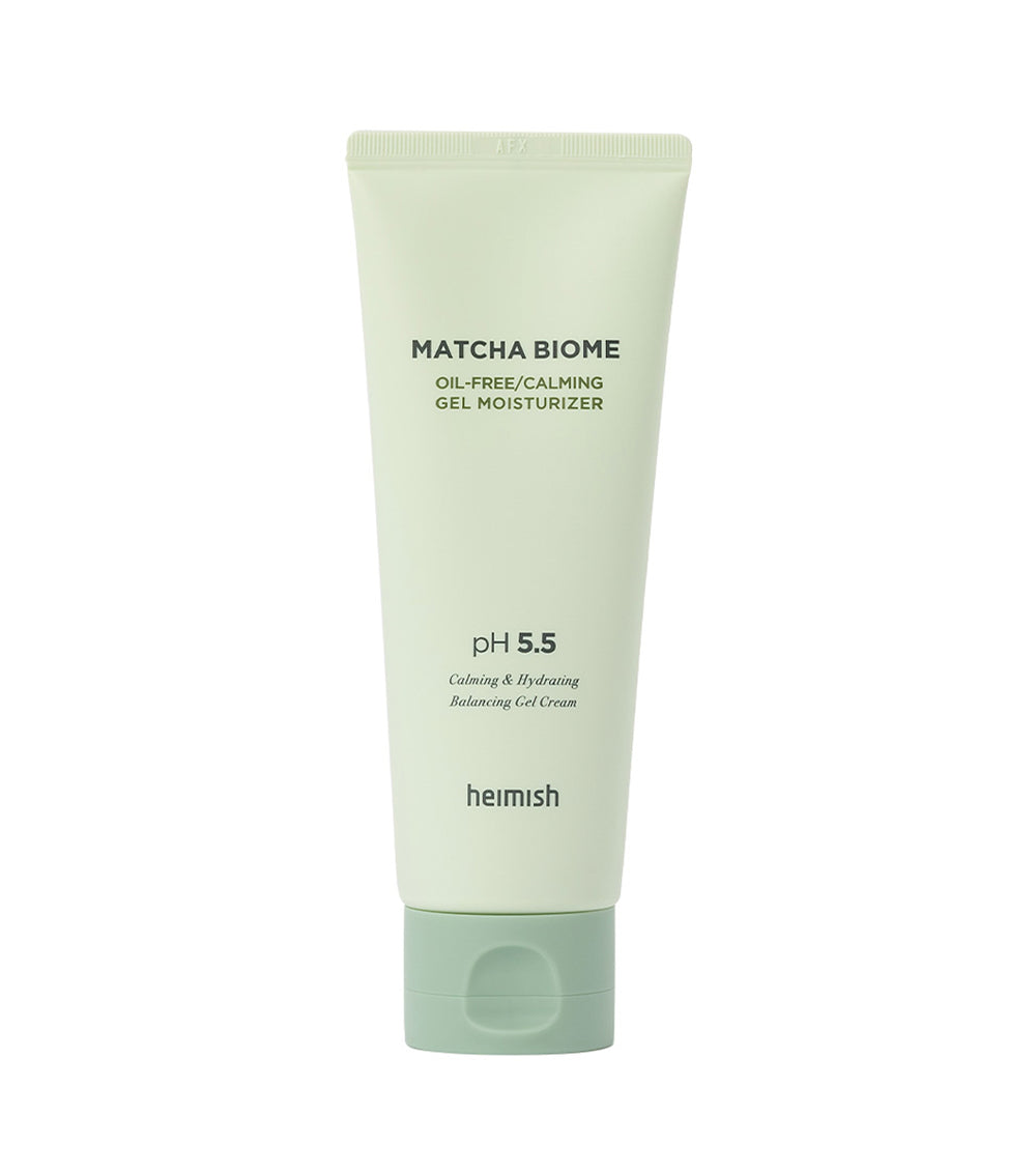 HEIMISH Matcha Biome Oil FREE Calming Gel Moisturizer 100ml – Crema Gel Hidratante Calmante con Matcha (Té Verde)