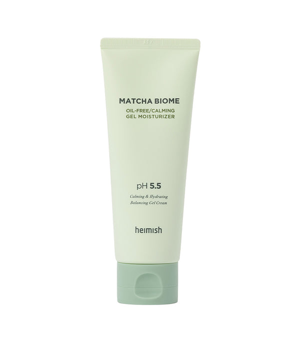 HEIMISH Matcha Biome Oil FREE Calming Gel Moisturizer 100ml – Crema Gel Hidratante Calmante con Matcha (Té Verde)