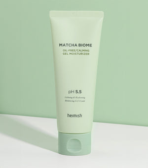HEIMISH Matcha Biome Oil FREE Calming Gel Moisturizer 100ml – Crema Gel Hidratante Calmante con Matcha (Té Verde)