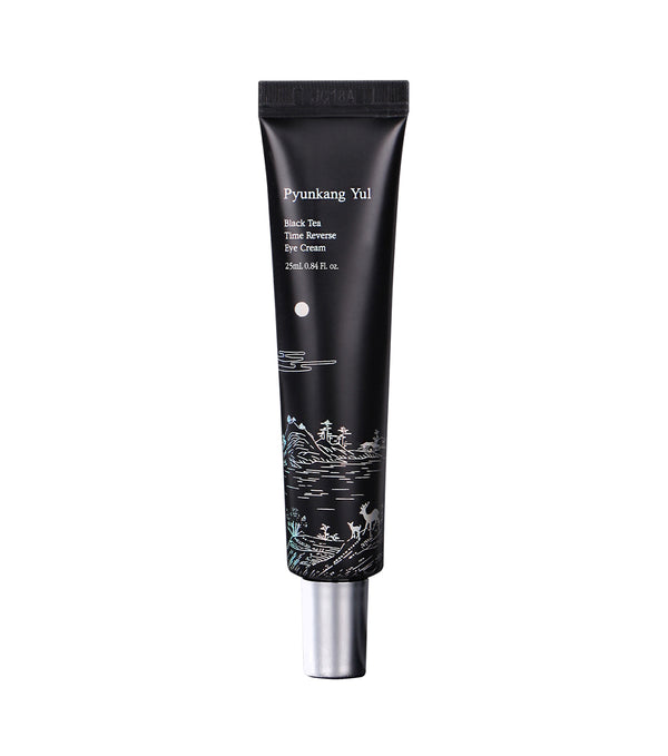 PYUNKANG YUL Black Tea Time Reverse Eye Cream 25ml – Crema de Ojos Antiedad con Té Negro Fermentado