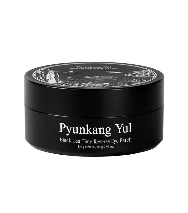 PYUNKANG YUL Black Tea Time Reverse Eye Patch 60u – Parches de Ojos Antiedad con Té Negro Fermentado