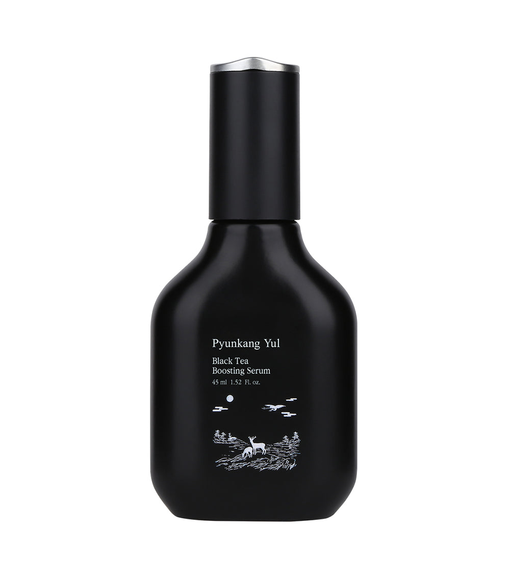PYUNKANG YUL Black Tea Boosting Serum 45ml – Serum Facial Revitalizante con Té Negro Fermentado