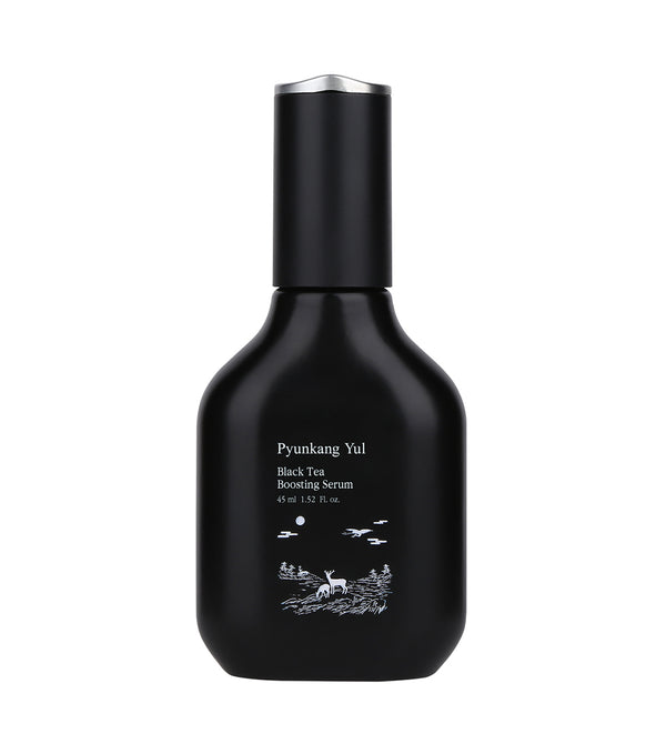 PYUNKANG YUL Black Tea Boosting Serum 45ml – Serum Facial Revitalizante con Té Negro Fermentado