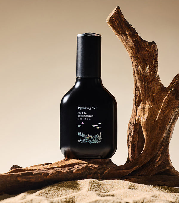 PYUNKANG YUL Black Tea Boosting Serum 45ml – Serum Facial Revitalizante con Té Negro Fermentado