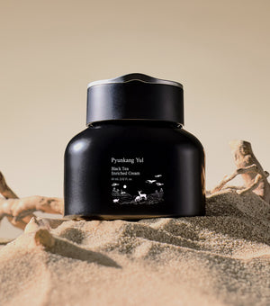 PYUNKANG YUL Black Tea Enriched Cream 60ml – Crema Facial Revitalizante con Té Negro Fermentado