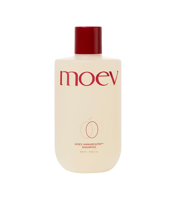 MOEV Annurcatin Shampoo 300ml – Champú Fortalecedor Anticaída con Extracto de Manzana Annurca, Cafeína y Biotina