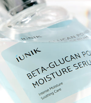 IUNIK Beta Glucan Power Moisture Serum 50ml – Serum Facial Hidratante Intensivo y Reparador con Beta-Glucano