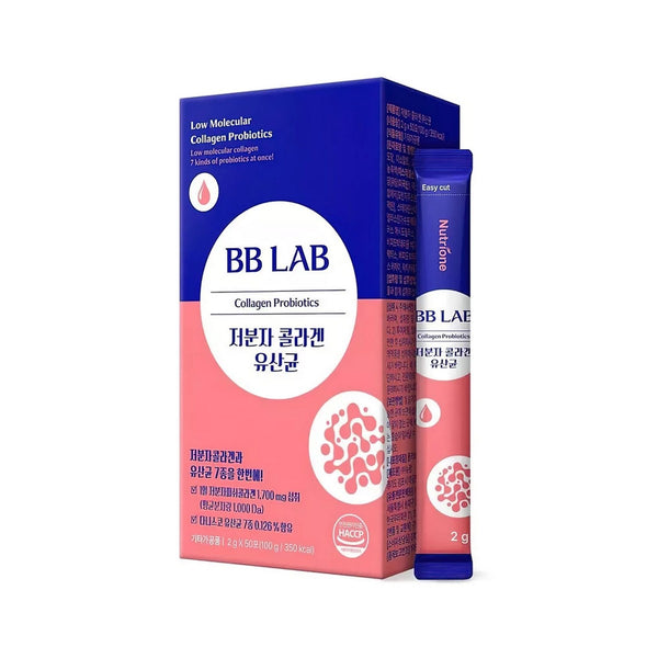 BB LAB | Collagen Probiotics 100g (2g x 50) – Suplemento para Salud Digestiva y Piel con Colágeno y Probióticos.