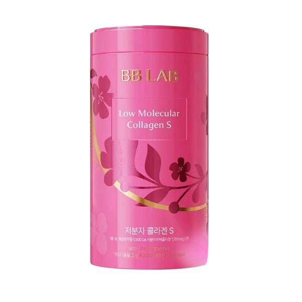 NUTRIONE | BB LAB Low Molecular Collagen S 60g (2g x 30) – Suplemento de Colágeno Marino para la Piel con Colágeno de Pescado y Vitamina C.