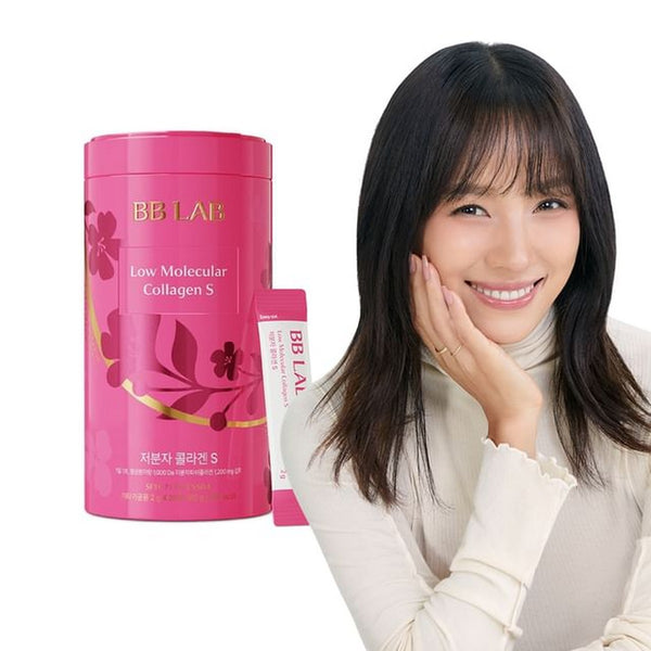 NUTRIONE | BB LAB Low Molecular Collagen S 60g (2g x 30) – Suplemento de Colágeno Marino para la Piel con Colágeno de Pescado y Vitamina C.