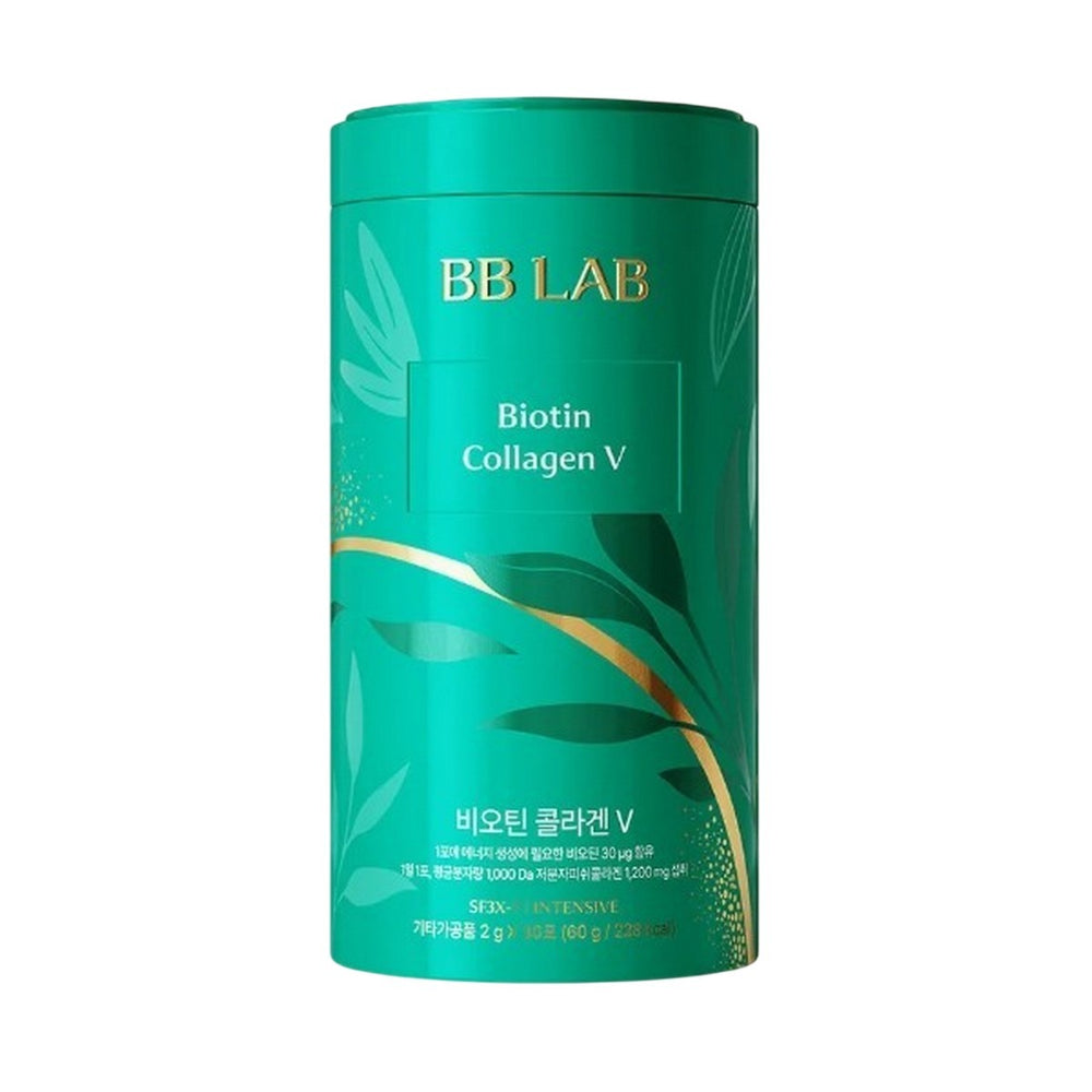 NUTRIONE | BB LAB Biotin Collagen V 60g (2g x 30) – Suplemento para Piel y Cabello con Biotina y Colágeno Marino.