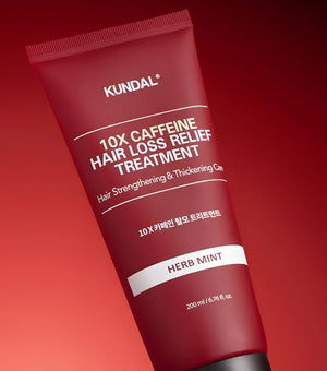 KUNDAL 10X Caffeine Strengthening Treatment 200ml – Tratamiento Capilar Anticaída y Fortalecedor con Cafeína