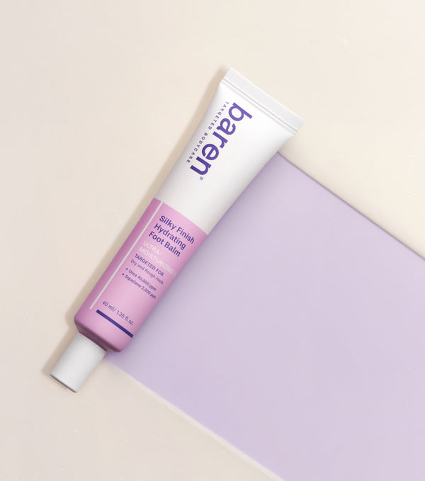 BAREN Silky Finish Hydrating Foot Balm 40ml – Bálsamo Hidratante para Pies con Urea