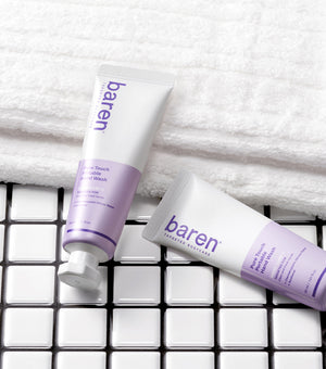 BAREN Pure Touch Portable Hand Wash 50ml – Jabón de Manos Portátil en Espuma con Chamaecyparis Obtusa