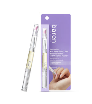 BAREN Nail and Cuticle Care Essence Oil Pen 2ml – Aceite Nutritivo para Uñas y Cutículas con Aceite de Jojoba