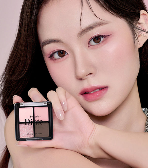 DINTO PRELUDE Nostalgia Eye Palette 4g – Paleta de Sombras de Ojos con Pigmentos Minerales
