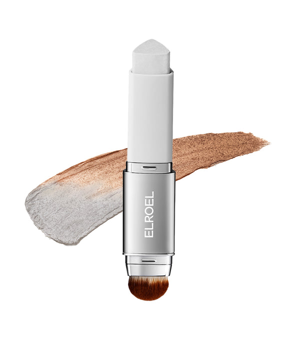 ELROEL Blanc Cover Cream Stick 13g – Base de Maquillaje con Efecto Lifting con Colágeno Francés