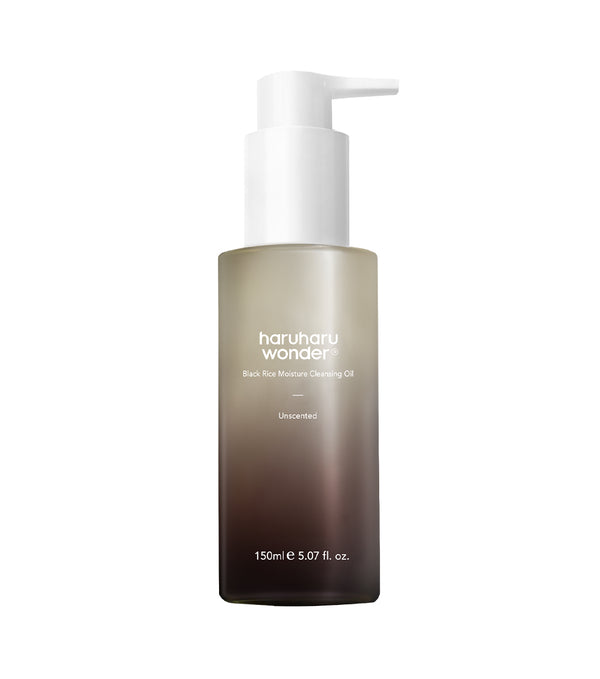 HARUHARU WONDER Black Rice Moisture Cleansing Oil 150ml – Aceite Limpiador Desmaquillante con Aceite de Salvado de Arroz