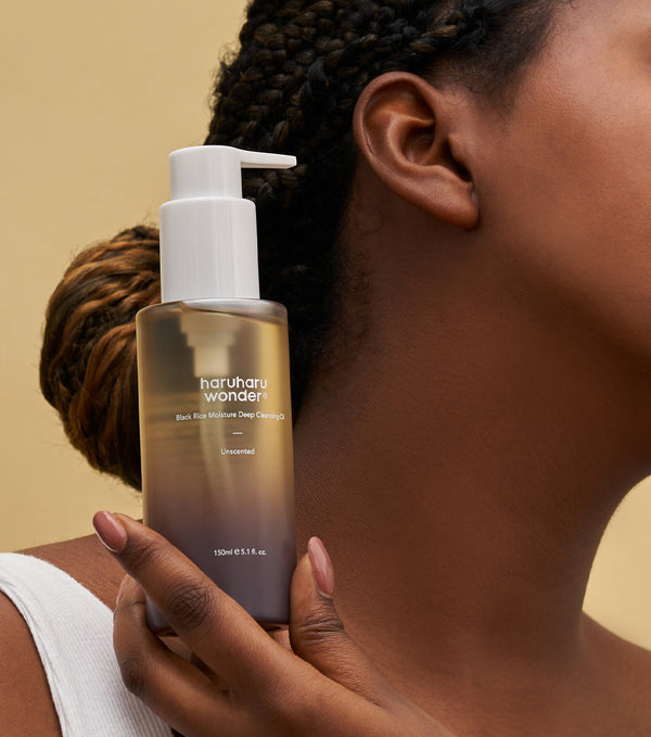 HARUHARU WONDER Black Rice Moisture Cleansing Oil 150ml – Aceite Limpiador Desmaquillante con Aceite de Salvado de Arroz