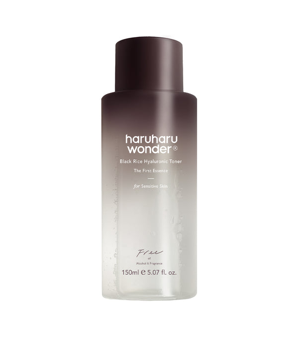 HARUHARU WONDER Black Rice Hyaluronic Toner Free of Alcohol Fragrance 150ml – Tónico Hidratante y Calmante con Arroz Negro Fermentado