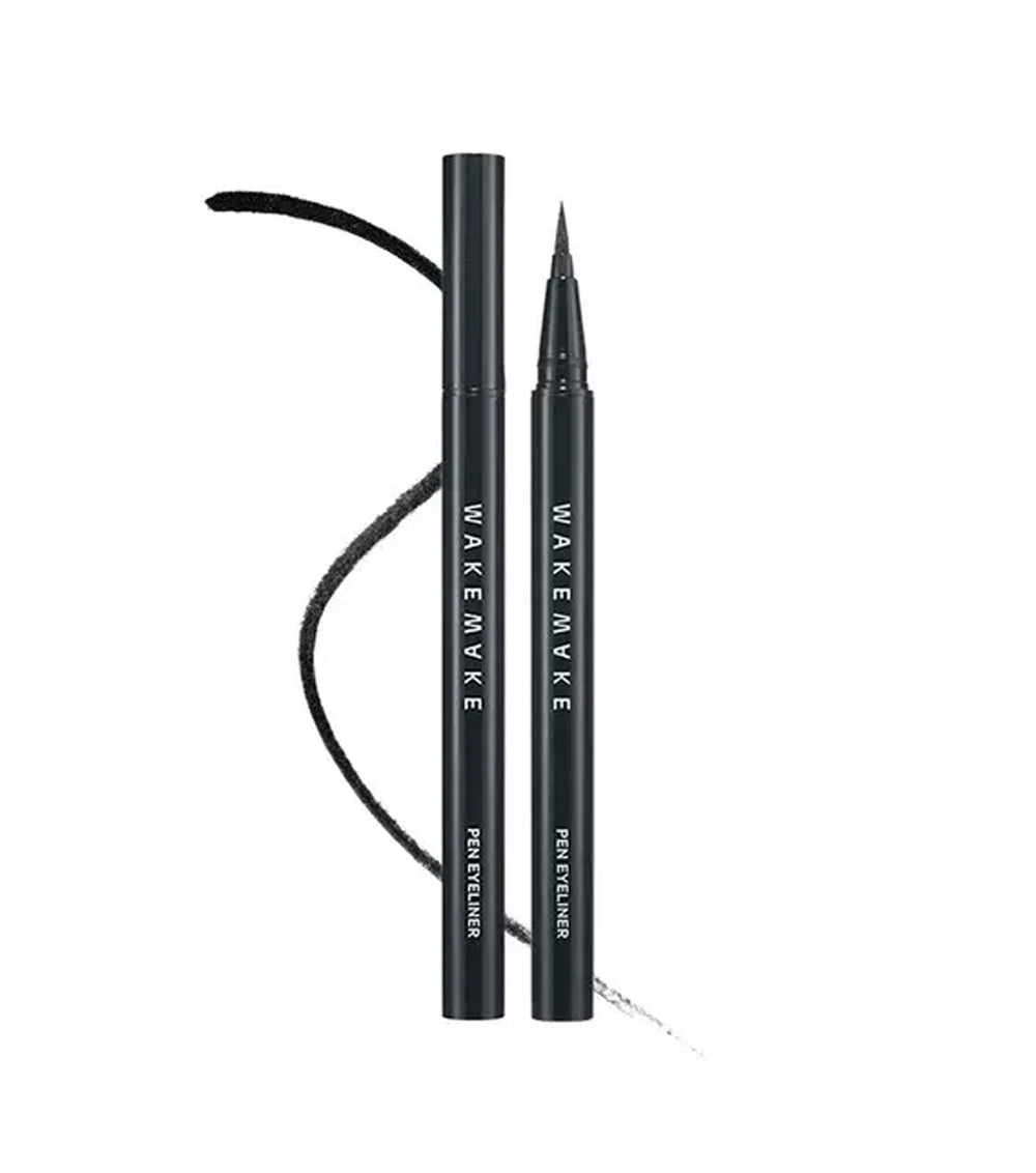 Wakemake Any-Proof Pen Eyeliner 0.5g – Delineador De Ojos De Larga Duración Con Pigmentos De Alta Fijación
