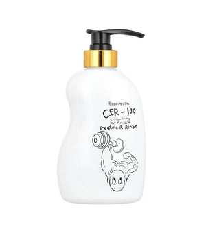 ELIZAVECCA CER-100 Collagen Coating Hair Muscle Treatment Rinse 500ml – Acondicionador Reparador Profundo con Colágeno Hidrolizado