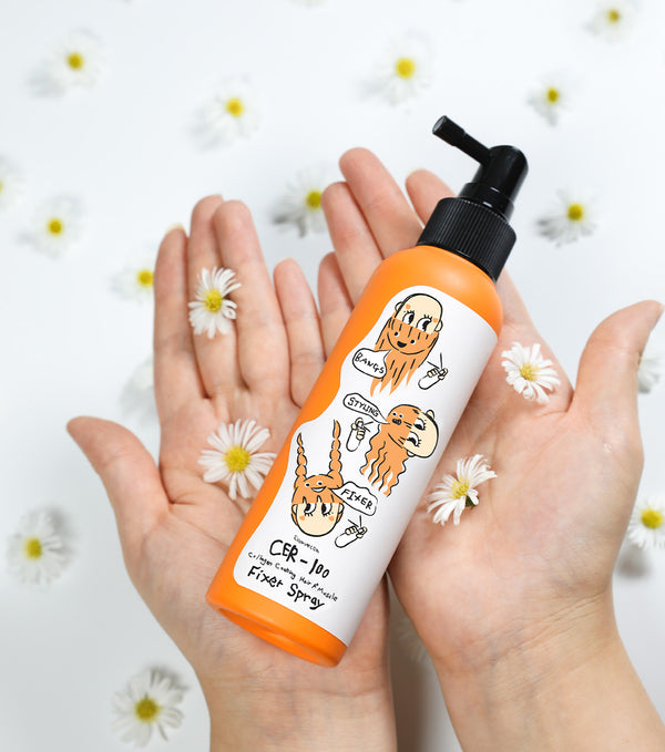 ELIZAVECCA CER-100 Collagen Coating Hair A+ Muscle Fixer Spray 150ml – Spray Fijador de Peinado y Volumen con Colágeno Hidrolizado
