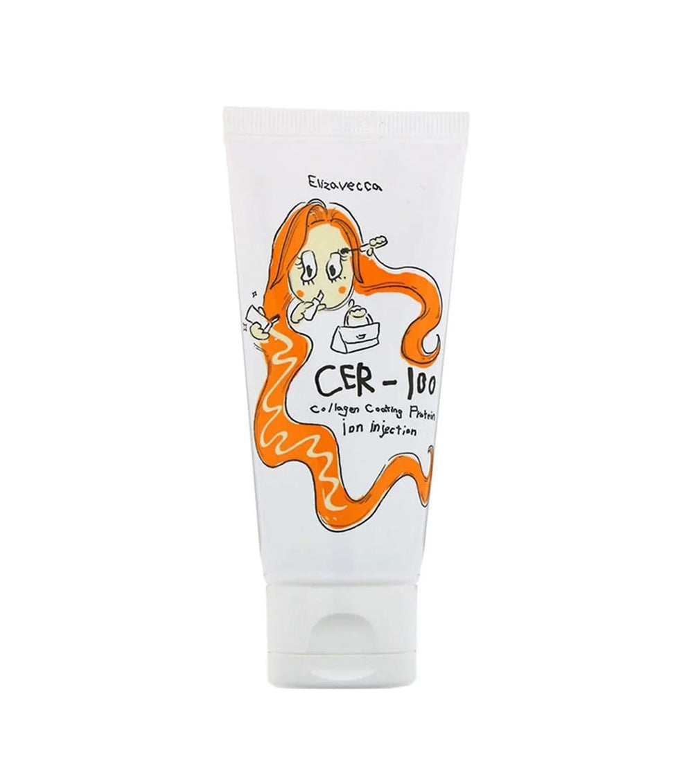 ELIZAVECCA Milky Piggy Collagen Coating Protein Ion Injection 50ml – Esencia Reparadora Capilar con Colágeno y Proteína