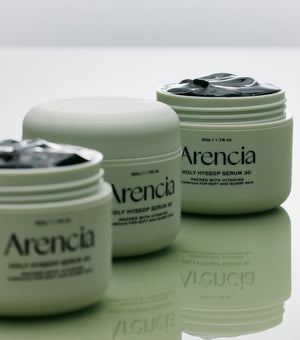 ARENCIA Holy Hyssop Serum 30 50g – Serum Facial de Hidratación Profunda con Extracto de Hisopo, Prebióticos y Ácido Hialurónico