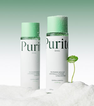 PURITO Wonder Releaf Centella Toner Unscented 200ml – Tónico Facial Calmante con Centella Asiática Coreana